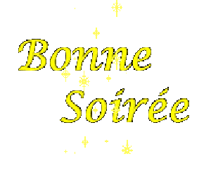 Gif bonne soirée